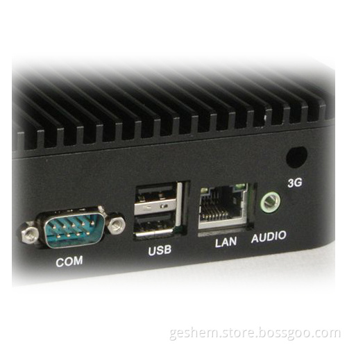 Fanless mini pc Intel Bay Trail J1900 quad core 2.4GHz processor oem mini pc